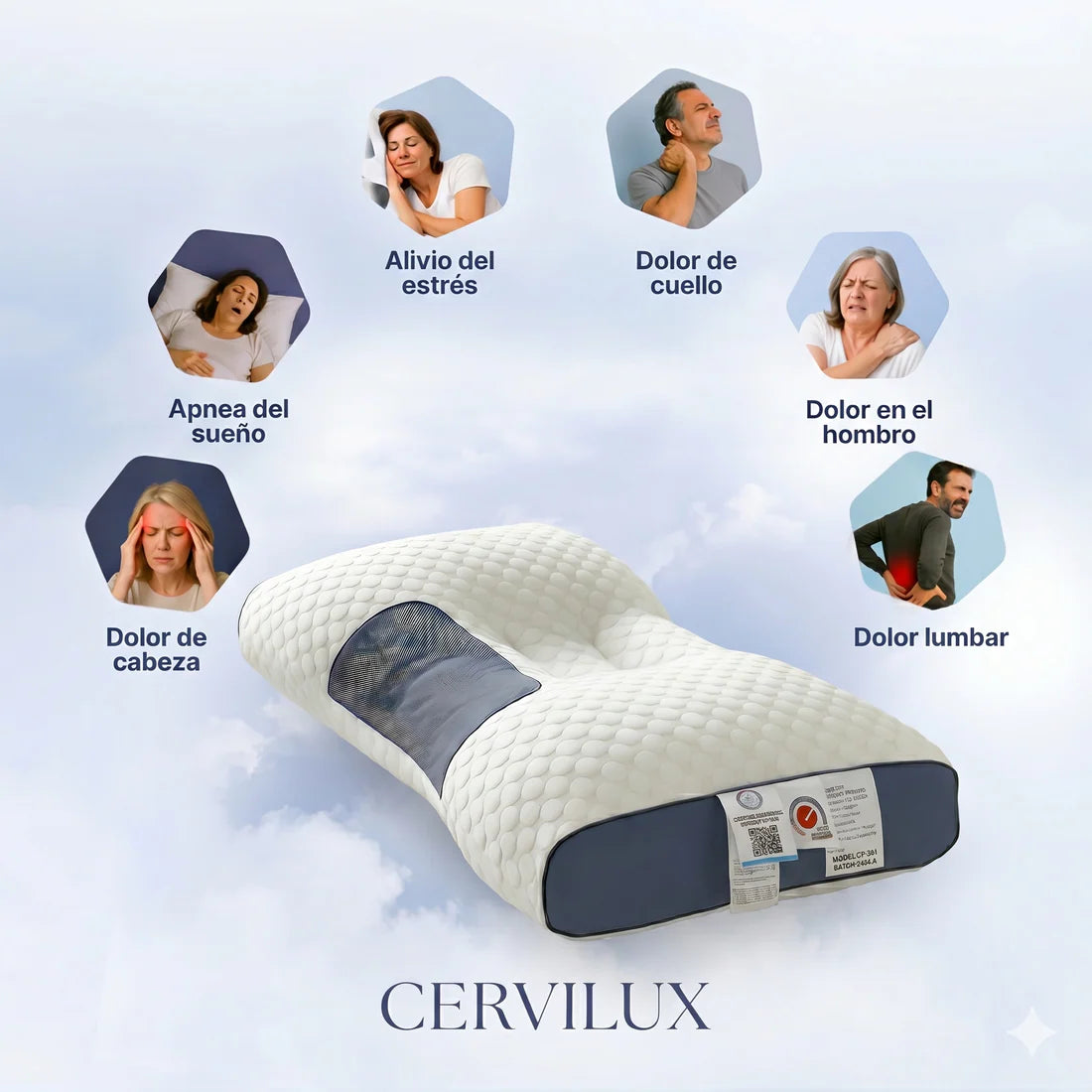 Almohada cervical - Cervilux