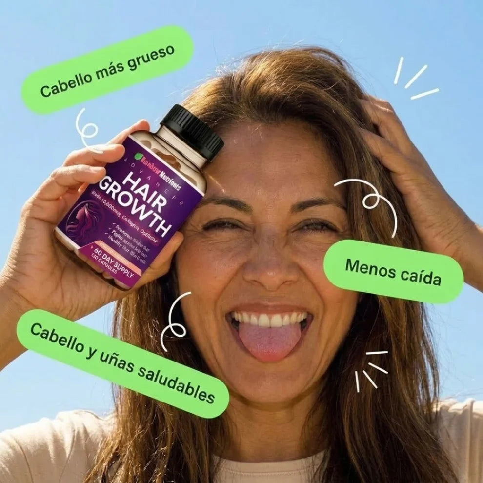Hair Growth Advanced | ¡Mejora tu cabello!