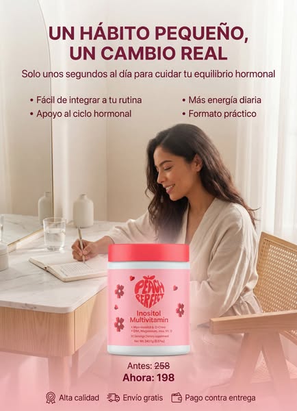 Peach Perfect | Bienestar y equilibrio para la Mujer 🌺