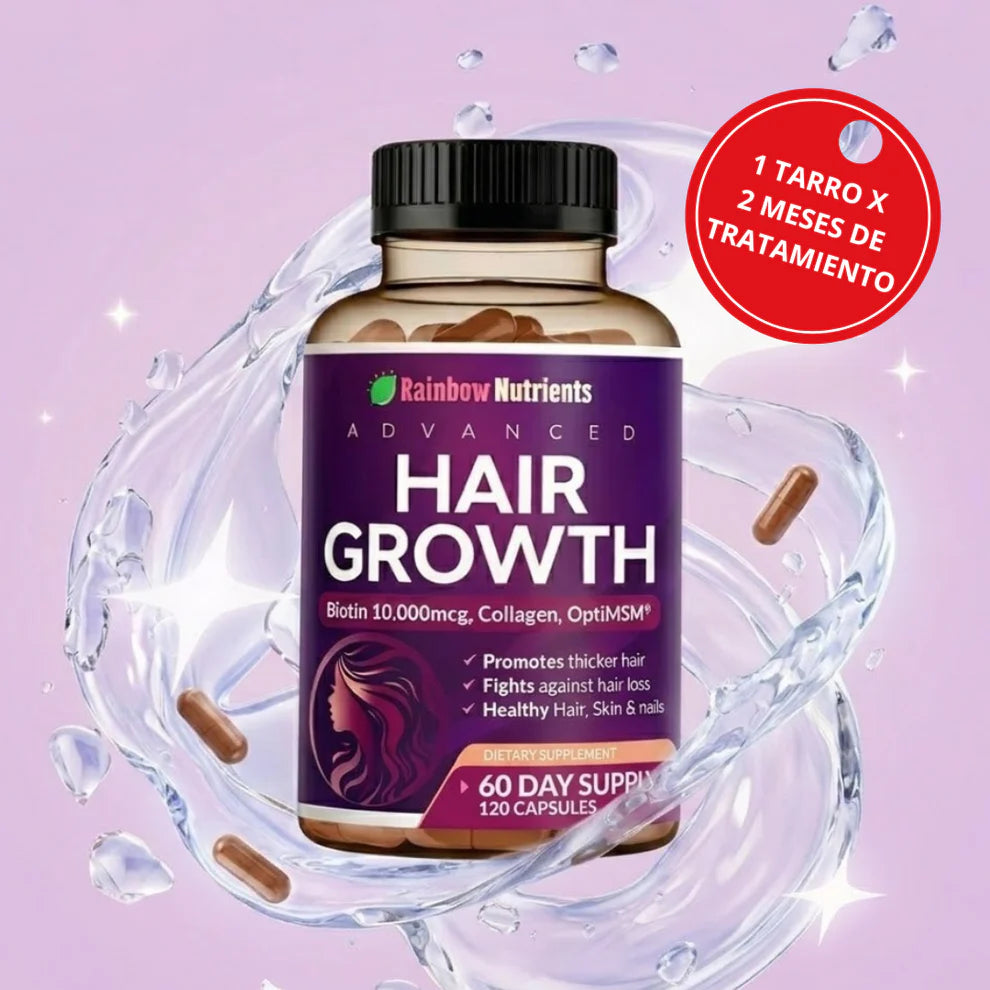 Hair Growth Advanced | ¡Mejora tu cabello!