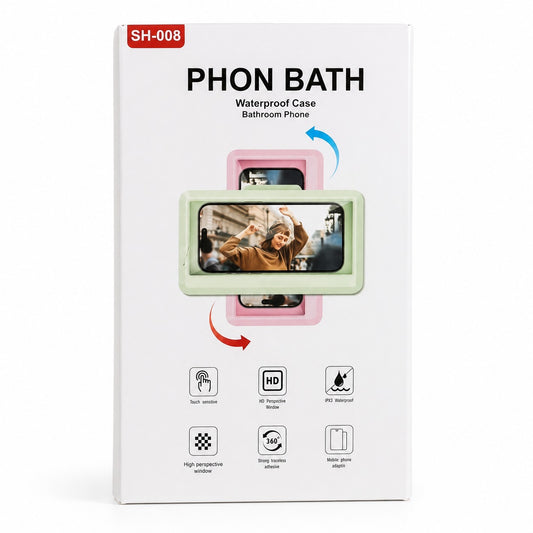 Soporte impermeable de pared para celular