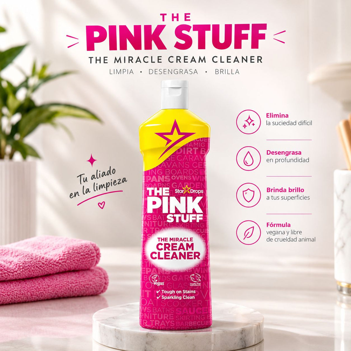 The Pink Stuff – Miracle Cream Cleaner