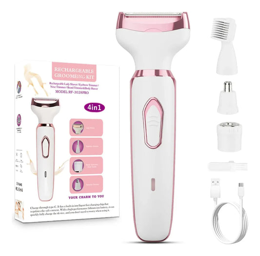 DEPILADORA FEMENINA 4 EN 1 LADY SHAVER